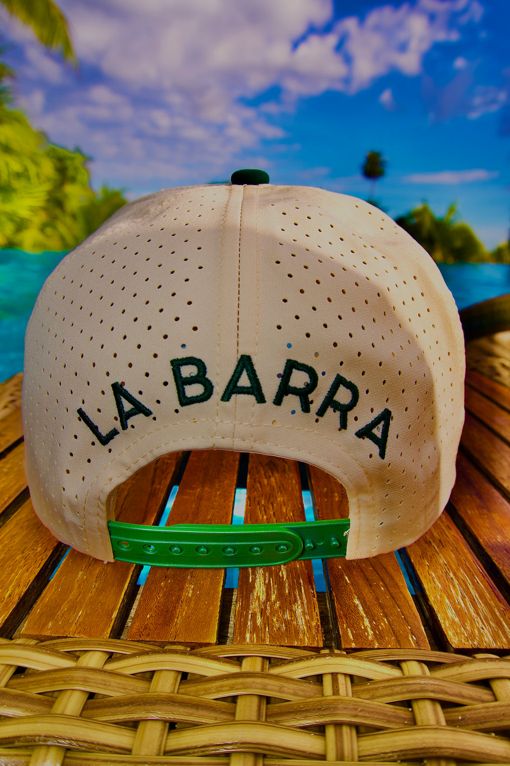 ACAPULCO Snapback – Jungle Green, Sunset Pink
